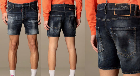 Dsquared2 Paint Splattered plain Shorts